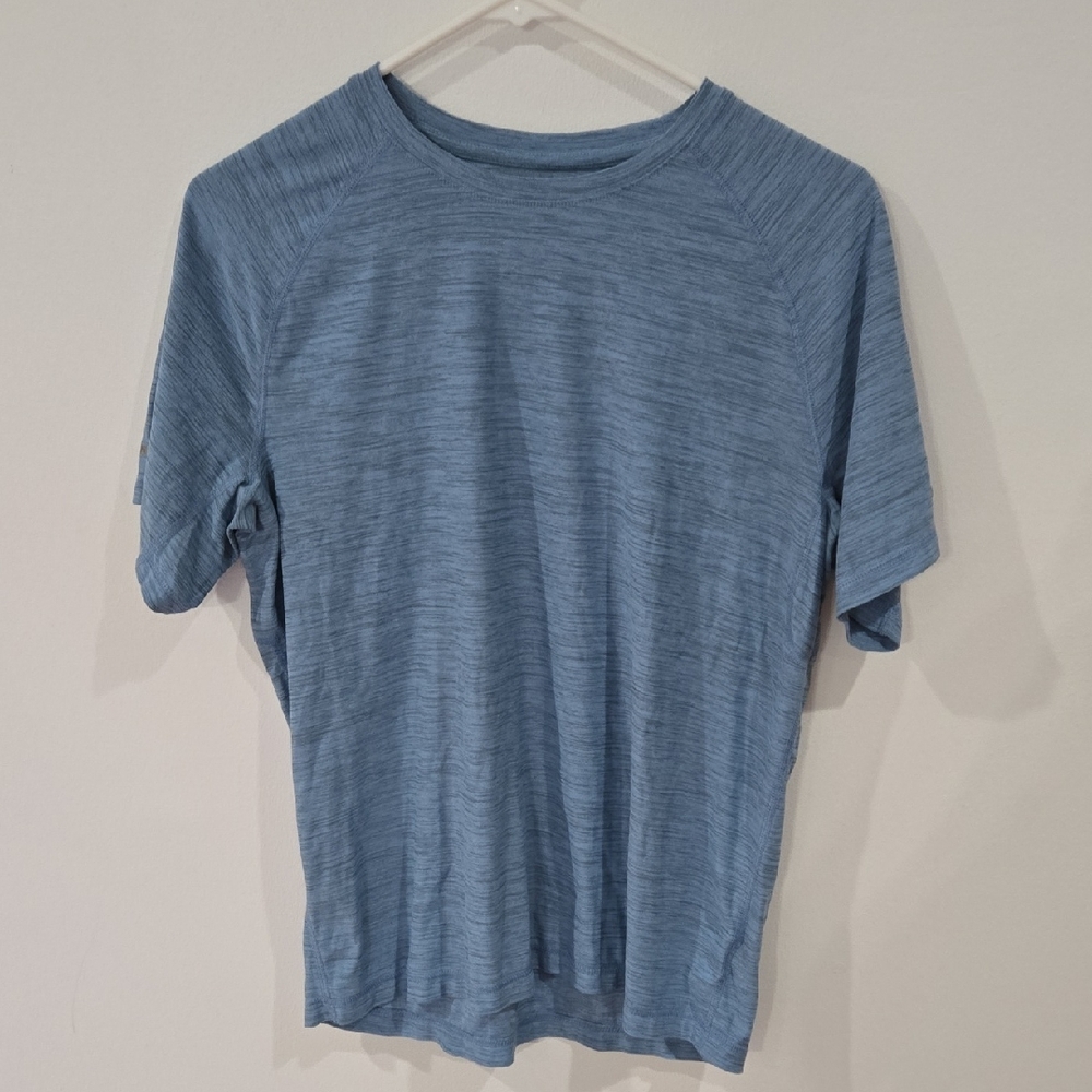 Old Navy Sz Medium Womens Light Blue Short Sleeve Tee